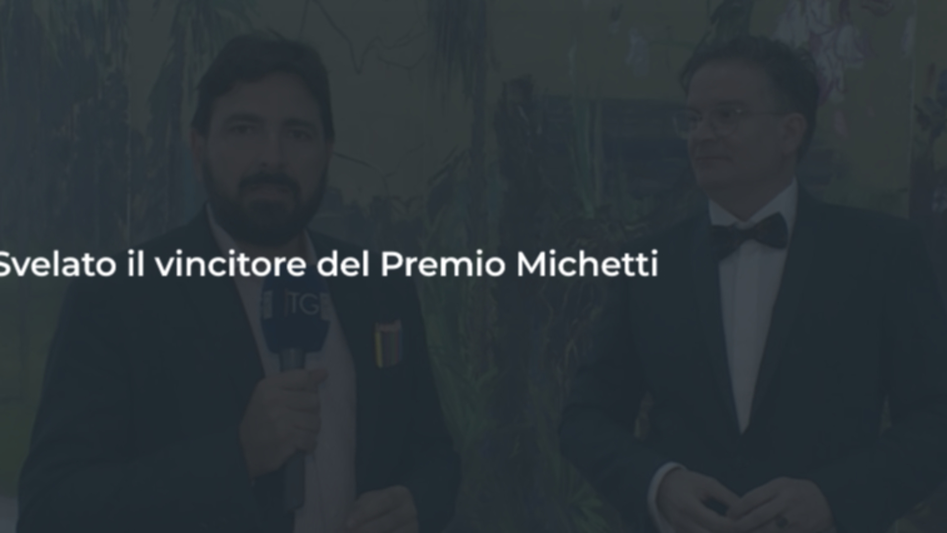 video tgr premio michetti