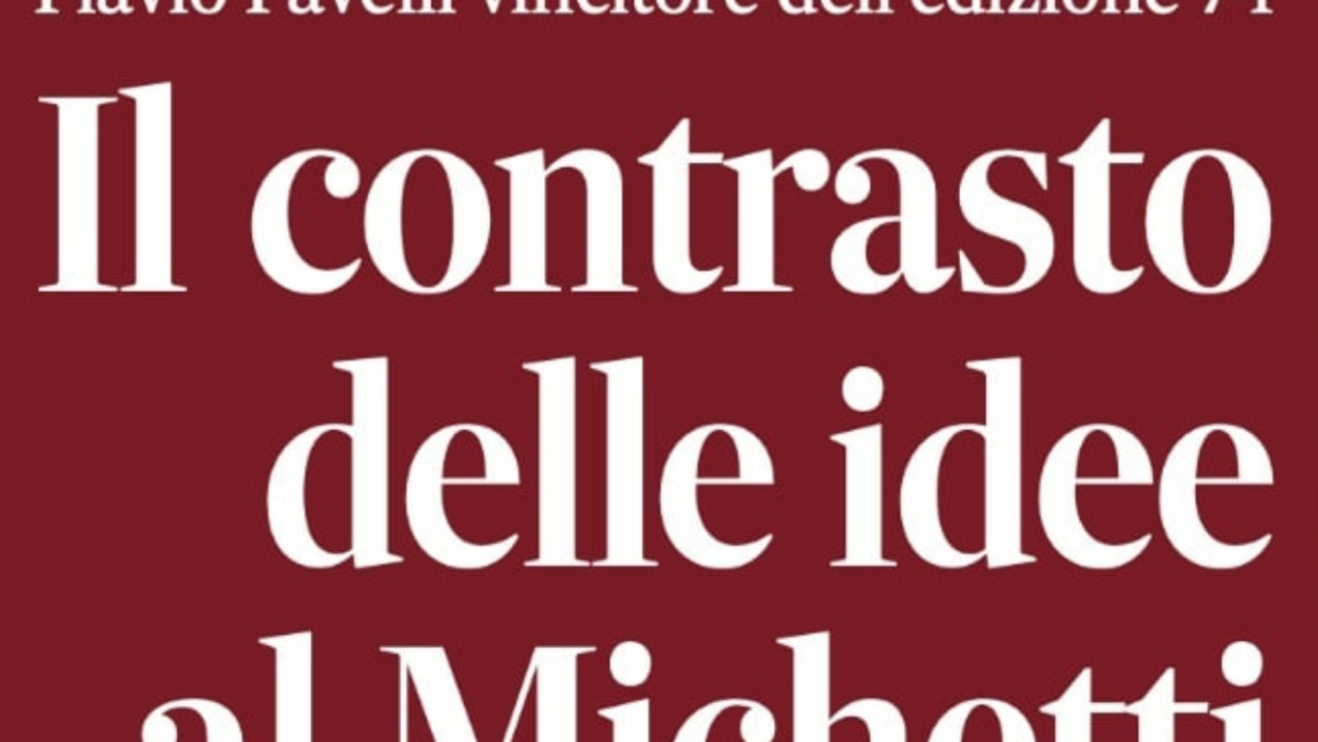 Michetti - Il Messaggero